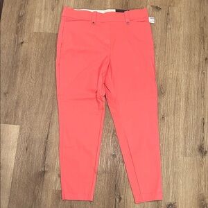 NWT Maurices Vibrant Coral Trousers